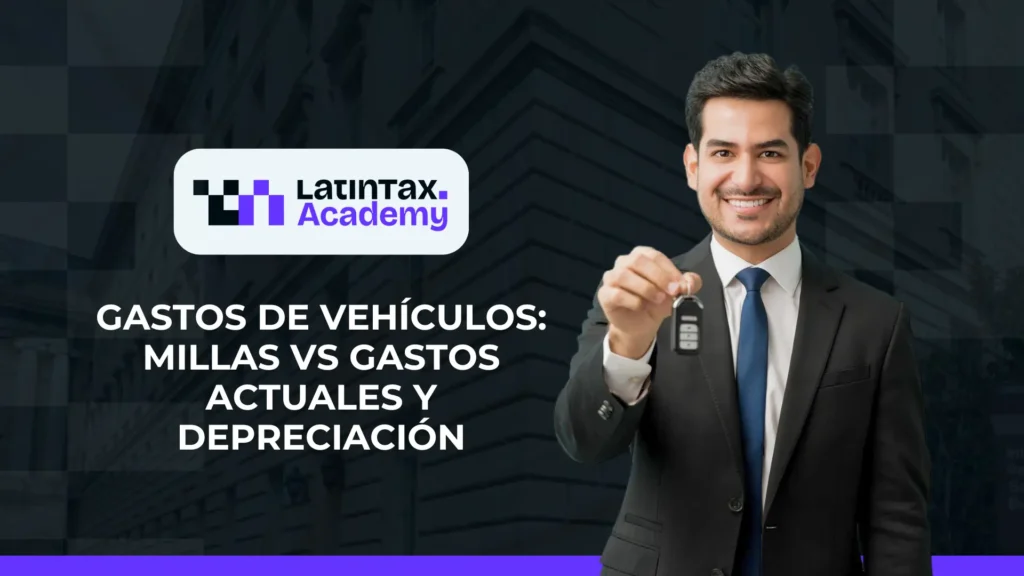Gastos de Vehículos: Millas Vs Gastos Actuales y Depreciación – RIFYB-T-00177-24-S
