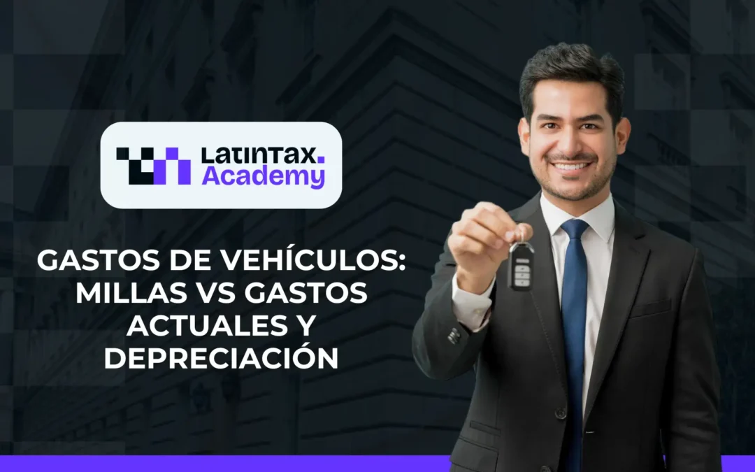 Gastos de Vehículos: Millas Vs Gastos Actuales y Depreciación – RIFYB-T-00177-24-S